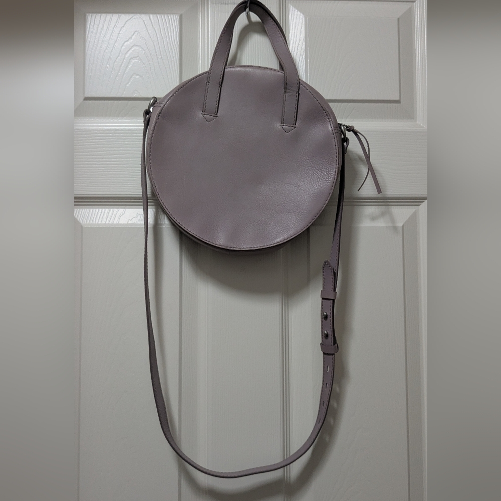 Madewell Round Leather Bag roomy and versatile